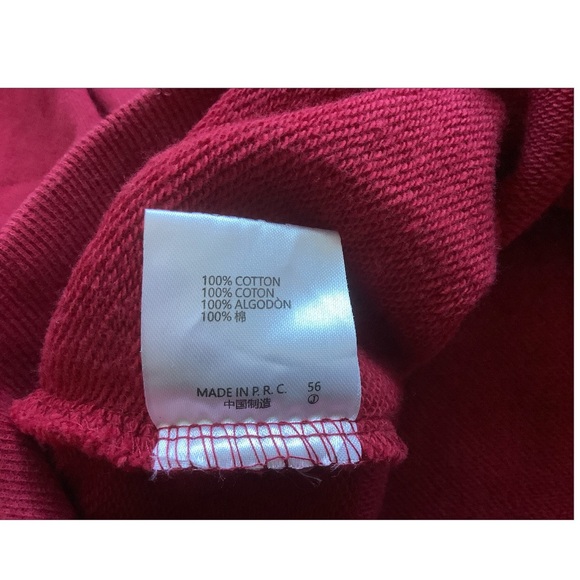 Brandy Melville Christy New York Red Hoodie Oversize Streetwear - Picture 5 of 11